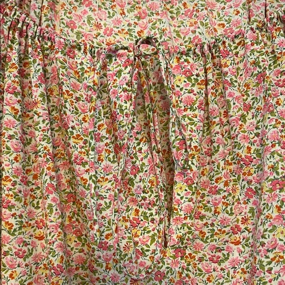 ANN MASHBURN Liberty of London Floral Pink Blouse - Picture 4 of 8